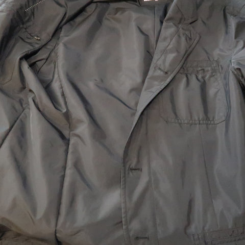ALLEGRI 42 Black Polyester Notch Lapel  Jacket