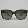 ANN DEMEULEMEESTER Clear Green D Frame Sunglasses ANN DEMEULEMEESTER