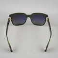 ANN DEMEULEMEESTER Clear Green D Frame Sunglasses ANN DEMEULEMEESTER