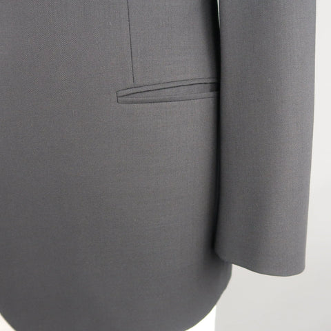ARMANI COLLEZIONI 42 Regular Navy Solid Wool Blazer / Sport Coat ARMANI COLLEZIONI