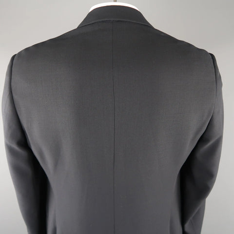 ARMANI COLLEZIONI 42 Regular Navy Solid Wool Blazer / Sport Coat ARMANI COLLEZIONI