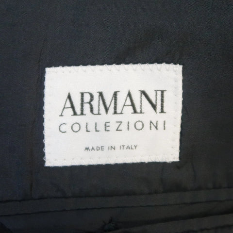 ARMANI COLLEZIONI 42 Regular Navy Solid Wool Blazer / Sport Coat ARMANI COLLEZIONI