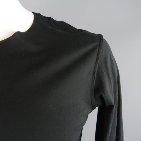 ATTACHMENT Size L Black Cotton Long sleeve t-shirt