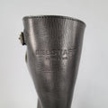 BELSTAFF Size 7 Black Leather FULHAM MOTO Biker Boots BELSTAFF