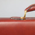 BIANCHI e NARDI Cheery Brown & Gold Leather Briefcase BIANCHI e NARDI