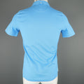 BLACK FLEECE Size XS Blue Pique Button Down Collar POLO BLACK FLEECE