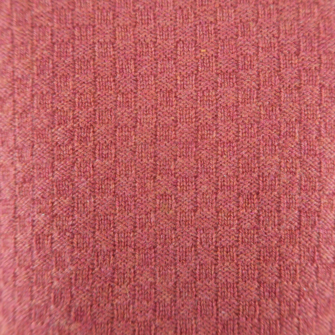 BROOKS BROTHERS Size L Brick Knitted Cashmere Crew-Neck Sweater