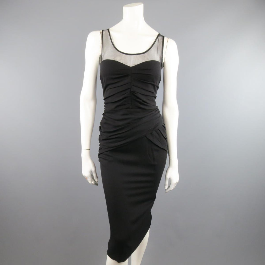 Burberry prorsum 2025 black dress