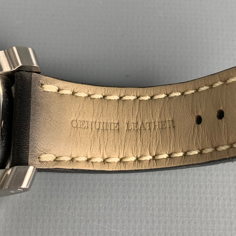BURBERRY The Britain 47mm Black & Silver Stainless Steel BBY1100 Chronograph Watch