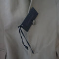 CALVIN KLEIN COLLECTION 38 Taupe Cotton Blend Notch Lapel Sport Coat Jacket CALVIN KLEIN COLLECTION