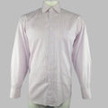 CANALI Size L Pink & Blue Stripe Cotton Long Sleeve Shirt CANALI