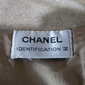 CHANEL Size 8 Metallic Gold Marbled Leather A Line Skirt CHANEL