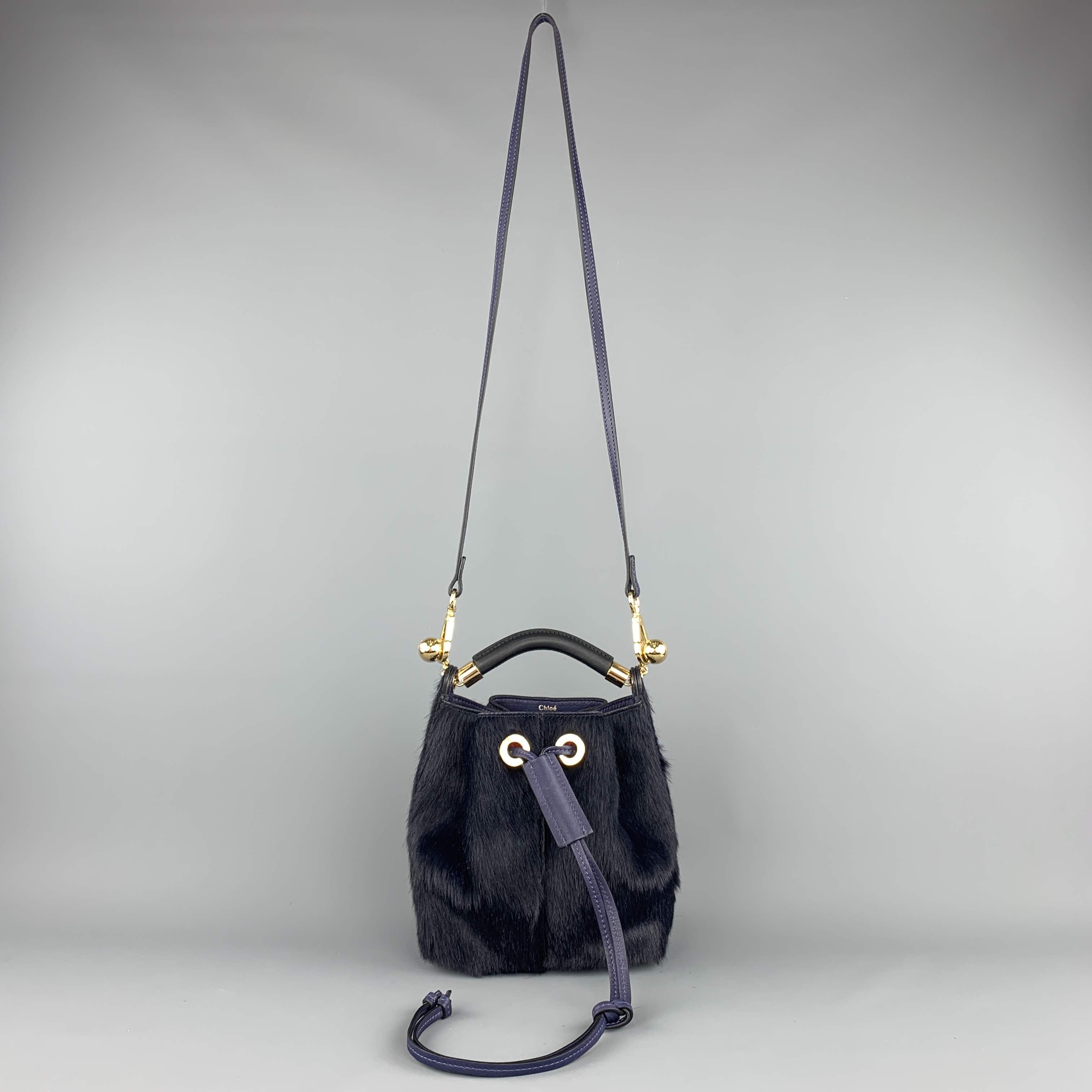 Chloé gala discount leather bucket bag