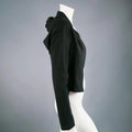 COMME des GARCONS Black Cotton Bolero Cardigan COMME des GARCONS