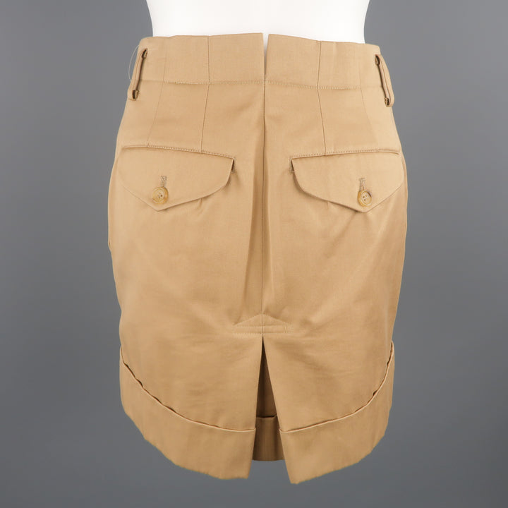 COMME des GARCONS Size M Beige Mini Skirt