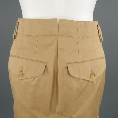 COMME des GARCONS Size M Beige Mini Skirt
