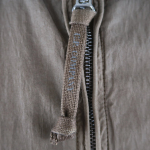 CP COMPANY 40 Brown Cotton Blend Jacket CP COMPANY