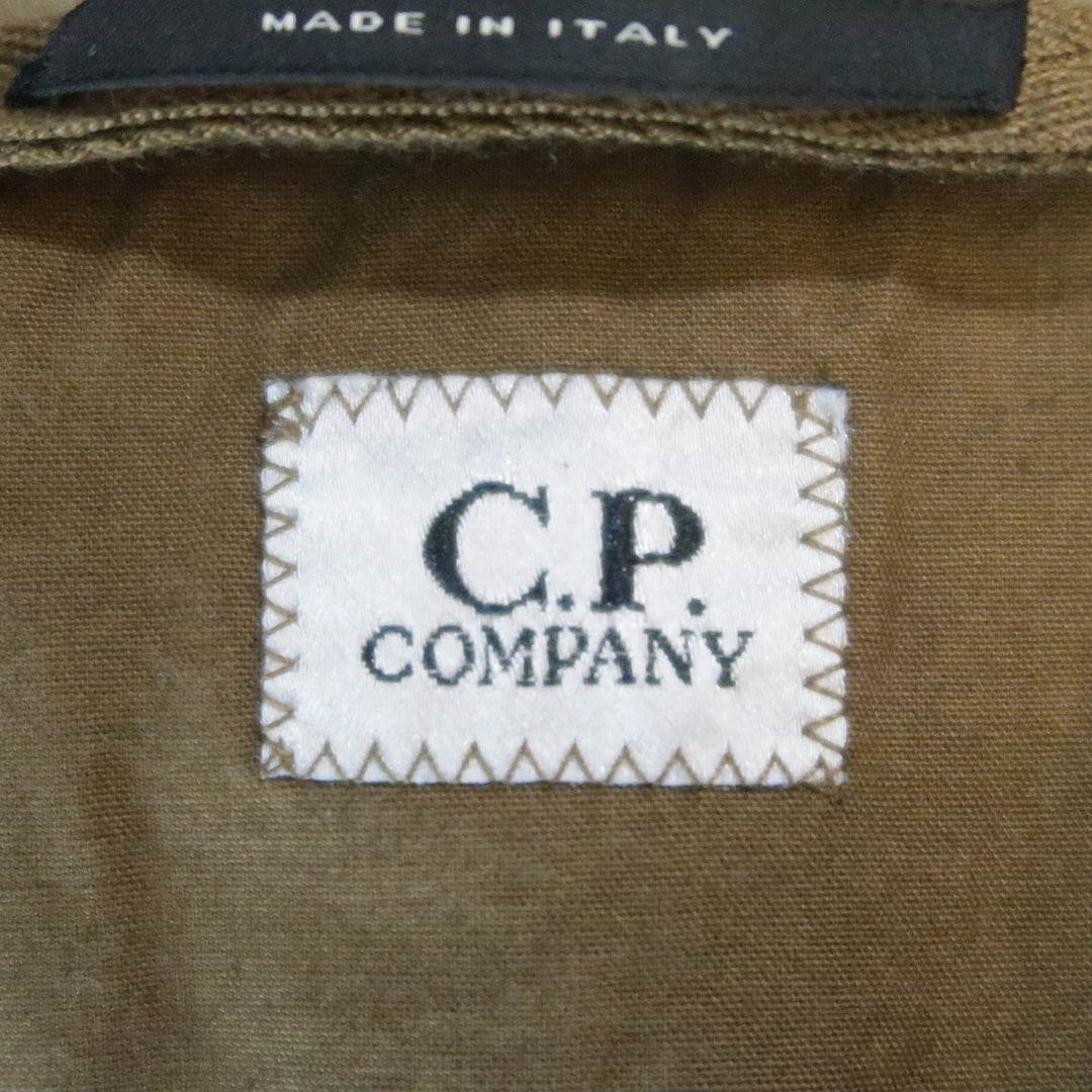 CP COMPANY 40 Brown Cotton Blend Jacket