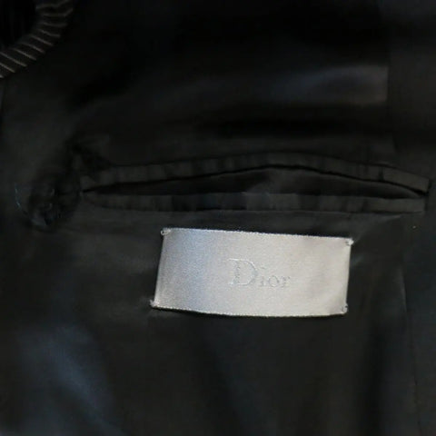 DIOR HOMME 40 Regular Black Wool Notch Lapel 2 Button Sport Coat DIOR HOMME