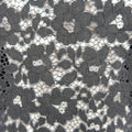 DKNY Size S Black Lace Back Jersey Crewneck  T-shirt DKNY