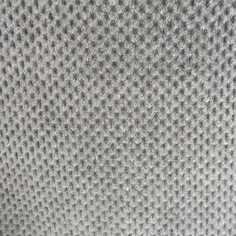 DOMINIQUE MORLOTTI 40 Black Nailhead Textured Velvet Peak Lapel Coat