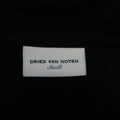DRIES VAN NOTEN Size S Black Embroidery Cotton / Silk Pullover Sweater DRIES VAN NOTEN