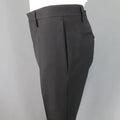 DSQUARED2 42 Short Black Solid Wool Blend 33 35 Suit DSQUARED2