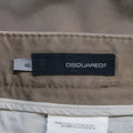DSQUARED2 Size 30 Khaki Solid Cotton Casual Pants DSQUARED2