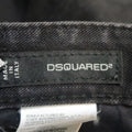 DSQUARED2 Size 34 x 33 / 50 IT Black Washed Low Rise Skinny Denim Jeans DSQUARED2