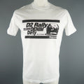 DSQUARED2 Size L White Graphic Cotton T-shirt DSQUARED2