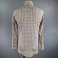 DSQUARED2 Size S Yellow Plaid Cotton Long Sleeve Button Down Shirt DSQUARED2