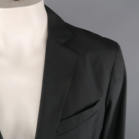 ELIE TAHARI 44 Black Polyester Jacket