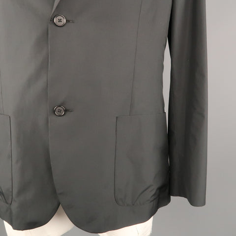 ELIE TAHARI 44 Black Polyester Jacket