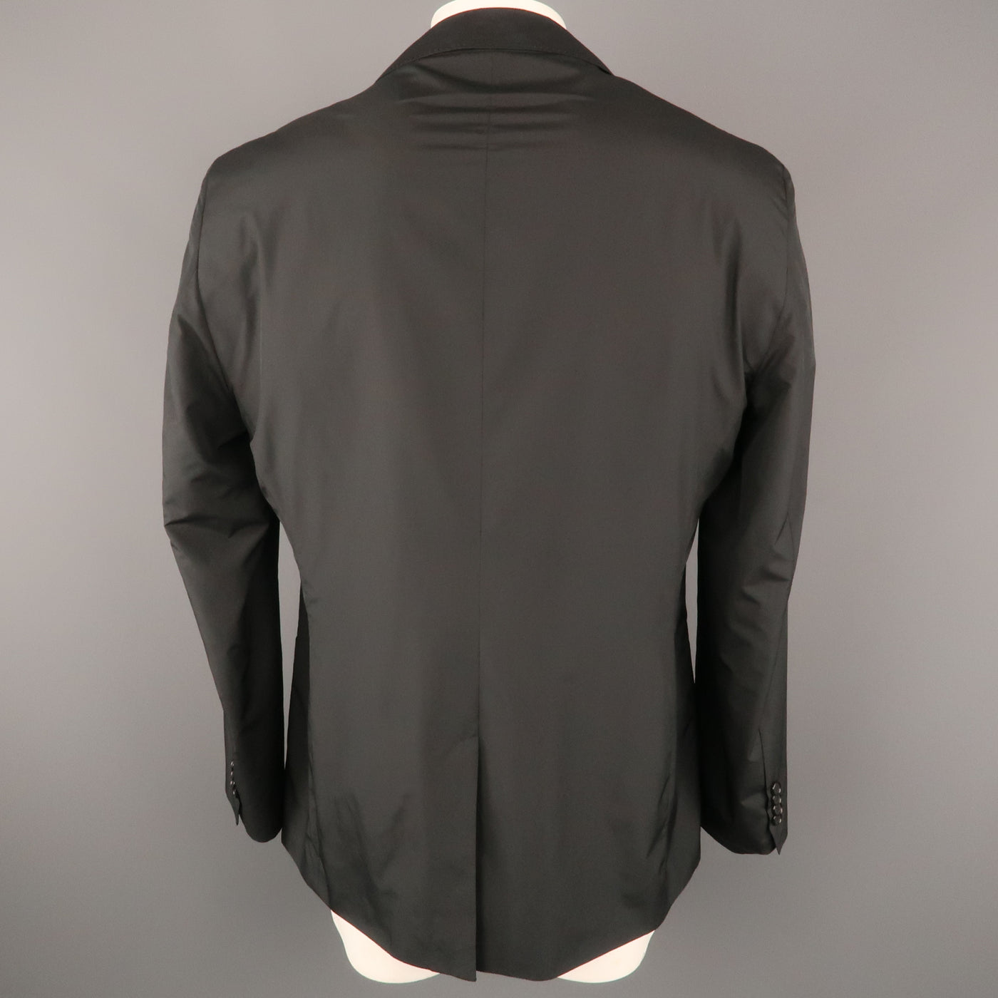 ELIE TAHARI 44 Black Polyester Jacket