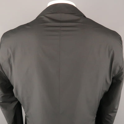 ELIE TAHARI 44 Black Polyester Jacket