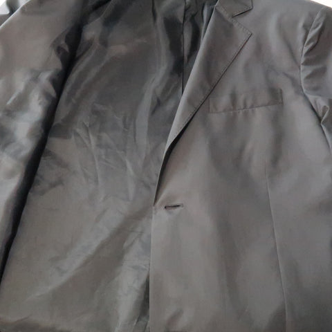 ELIE TAHARI 44 Black Polyester Jacket