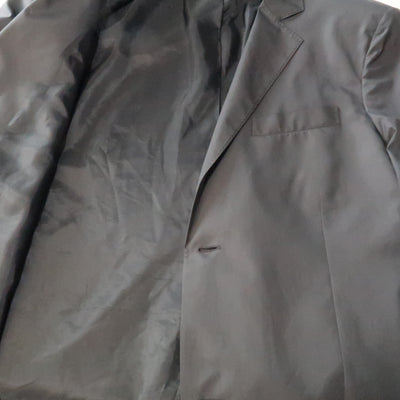 ELIE TAHARI 44 Black Polyester Jacket