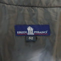 EREDI PISANO L Brown Collared 2 in 1 Detachable Liner Car Rain Coat EREDI PISANO