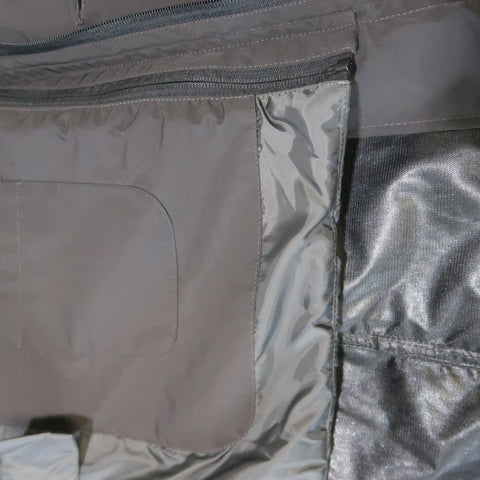 EREDI PISANO L Brown Collared 2 in 1 Detachable Liner Car Rain Coat EREDI PISANO
