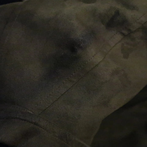 ERMENEGILDO ZEGNA 40 Olive Solid Polyamide Jacket ERMENEGILDO ZEGNA