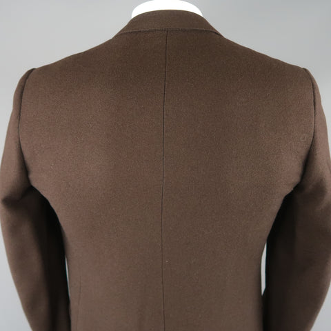 ERMENEGILDO ZEGNA 40 Regular Brown Wool / Cashmere Sport Coat