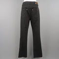 ETRO Size 29 Black Stretch Cotton Floral Trim Boot Cut Jeans ETRO