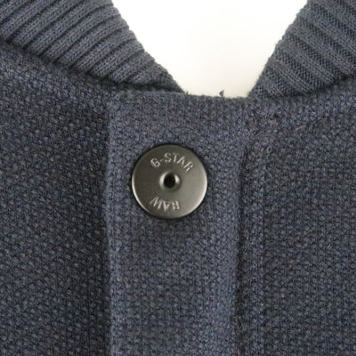 G-STAR XL Navy Textured Cotton Jacket