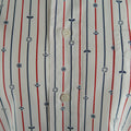 GITMAN VINTAGE Size L White Stripe Cotton Button Down Long Sleeve Shirt GITMAN VINTAGE