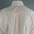 GITMAN VINTAGE Size L White Stripe Cotton Button Down Long Sleeve Shirt GITMAN VINTAGE