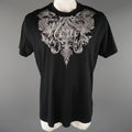 GIVENCHY Size S Black Graphic Cotton Oversized T-shirt GIVENCHY