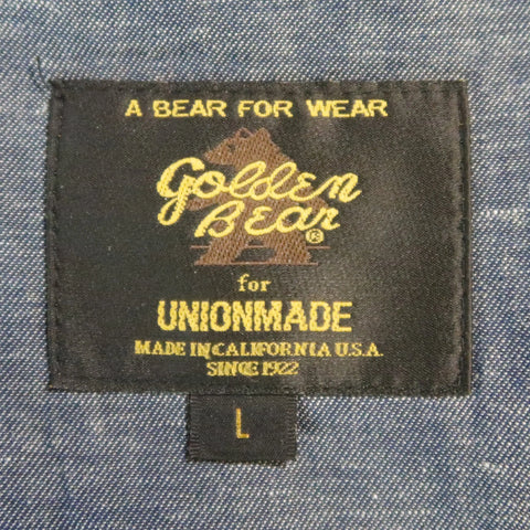 GOLDEN BEAR X UNIONMADE Large Blackwatch Plaid Wool Coat GOLDEN BEAR X UNIONMADE