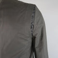 HELMUT LANG 38 Charcoal Cotton Layered Vest Jacket Suit HELMUT LANG