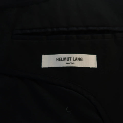 HELMUT LANG 38 Charcoal Cotton Layered Vest Jacket Suit HELMUT LANG