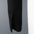 HELMUT LANG Size S Black Wool Blend Vest Overlay Jacket HELMUT LANG